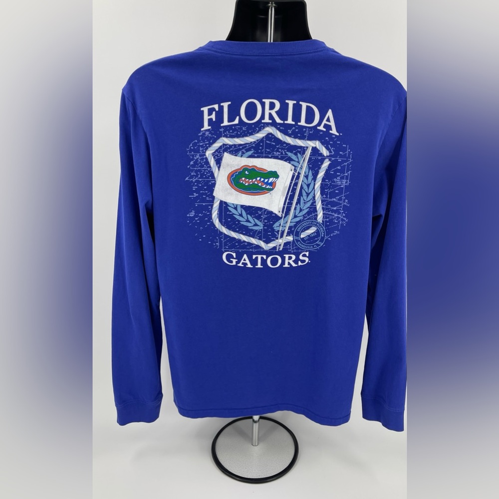 Southern Tide Florida Gators Skipjack Long Sleeve Crew Neck T-Shirt Men's Large‎